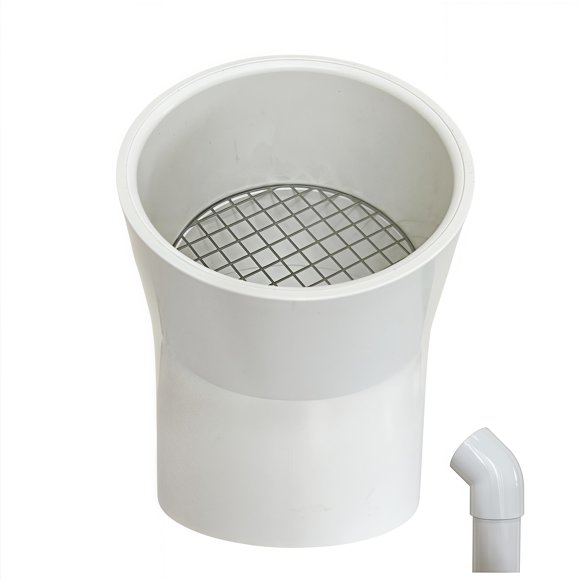 Tapa de ventilación PVC 45 grados 4 Schedule 40 para tubería de horno