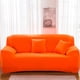 thumbnail image 1 of Xiao Hua Funda de Sofá de Alta Elasticidad - Adecuada para Sofás de 4 Plazas (92.5-118.1in), Tela Suave Naranja material Elástico, Funda Protectora de Muebles Transpirable y Lavable, 1 Pieza, 1 of 4