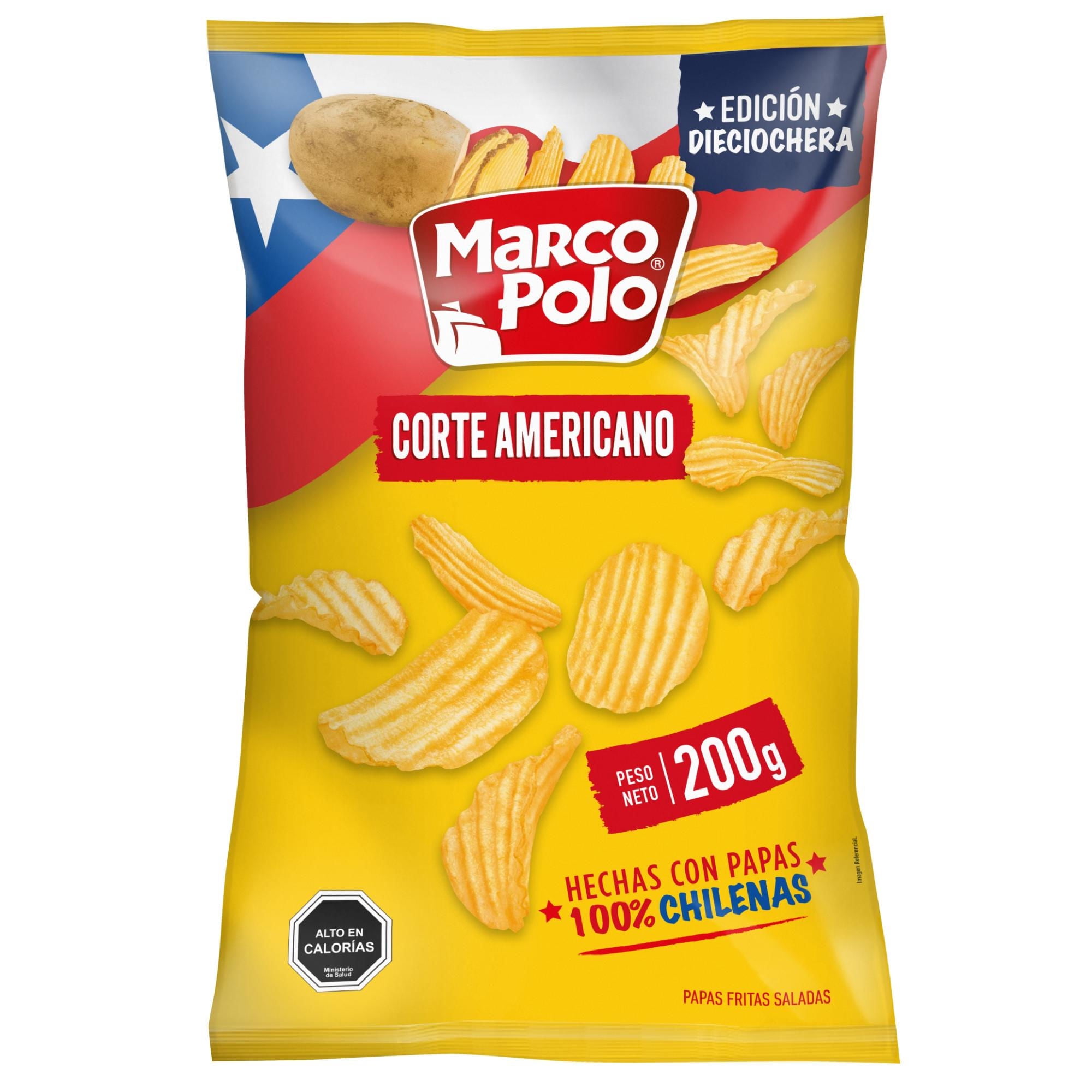 Papas Fritas Corte Americano 200 g Marco Polo