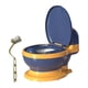 thumbnail image 4 of Orinal De Entrenamiento Para Ir Al Baño Tamaño Compacto Orinal Antideslizante Asiento Para Bebés De 0 A 7 Años Asiento De PP Azul, 4 of 5