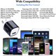 thumbnail image 2 of Adaptador de pared UorMe, 1 A, 5 V, cargador USB, paquete de 10, 2 of 7