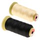 thumbnail image 1 of hilo de nylon para coser / trenzar / tejer extensiones de cabello peluca hilo de decoración negro / beige, 1 of 5