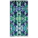thumbnail image 1 of Cortina de ducha de baño con diseño de mandala teñido anudado y damasco brillante, con ganchos, tamaño 36 x 72 pulgadas, 1 of 3