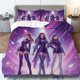 thumbnail image 1 of Bedding Including 1 Duvet Cover and 2 Pillowcases (filling Not Included) Features a Futuristic Galaxy Pop Star Dream Design Perfect for Halloween Ideal for Deco, 1 of 1