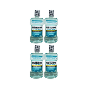 Pack 4 Enjuague Bucal Listerine 1L Cool Mint Protección Oral
