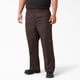 thumbnail image 5 of Pantalones de trabajo Dickies, holgados, con doble rodilla, marrón oscuro, 42 x 32, 5 of 6