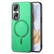thumbnail image 1 of Magnetic Slim Case for Honor 90 Pro 5G with Camera Guard & Anti-Scratch Back Green, 1 of 6