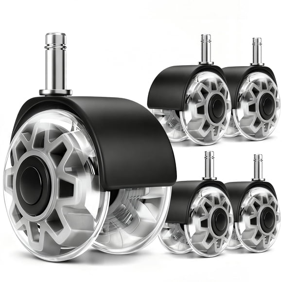 Ruedas giratorias RidRed 5 cm de carga pesada 700 lb (317,5 kg) de doble rueda