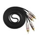 thumbnail image 5 of Cable Audio Estéreo 2RCA A 2RCA Multiusos Para Subwoofer Home Audio 1m, 5 of 5