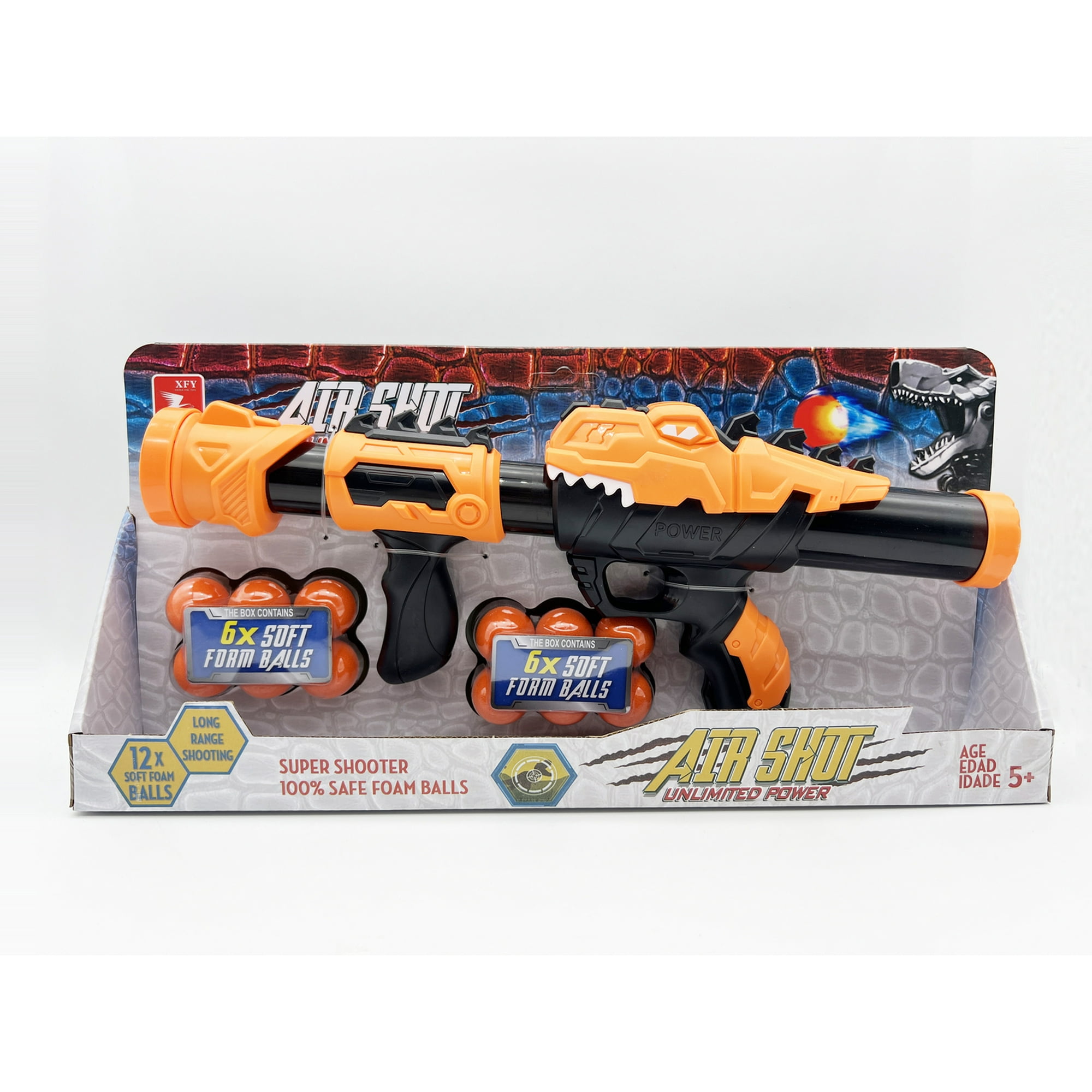 Juguete Lanzador Dinosaurio Pelotas - Toyng