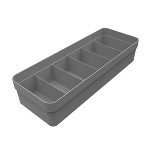 Ou - Organizador De Cajón Closet Logic Grande Gris