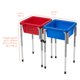 thumbnail image 2 of Mesa sensorial Back2School Express doble con tapas azul/rojo, 2 of 9