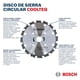 thumbnail image 3 of Disco Sierra Circular Bosch Coolteq 254x2.2x30mm 24D, 3 of 4