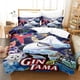 thumbnail image 1 of 3D Printed Gintama Bedding Set Gintoki Sakata Duvet Cover Double Twin Full Queen King Adult Kids Bedclothes Quilt CoverBed Sheets, 1 of 5