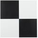 thumbnail image 1 of Baldosas de vinilo Achim Nexus autoadhesivas 30 x 30 cm, negro/blanco, 1 of 4