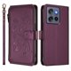 thumbnail image 2 of Funda Cartera Mariposa para [Motorola Moto G Stylus 2025 5G] con Soporte y Cremallera Violeta, 2 of 6