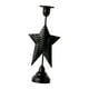 thumbnail image 2 of Candelabro Cónico De Hierro Negro, Adorno De Mesa Para Dormitorio, Ligero Y Resistente, 5,5x22,5 Cm, 2 of 3