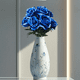 thumbnail image 2 of Rosas artificiales realistas varas individuales, 2 of 3