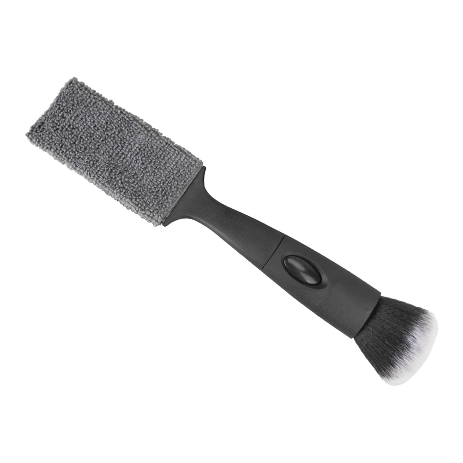 Magideal - Cepillo De Mantenimiento De Guitarra, Cepillo Suave, Mantenimiento De Doble Cabezal, Cepillo De Limpieza De Cuerdas, Teclado De Violín, Cepillo Para P