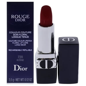 Christian Dior - Lápiz Labial Rouge Dior Velvet - 720 Icone De Para Mujeres - Lápiz Labial De 0,12 Oz