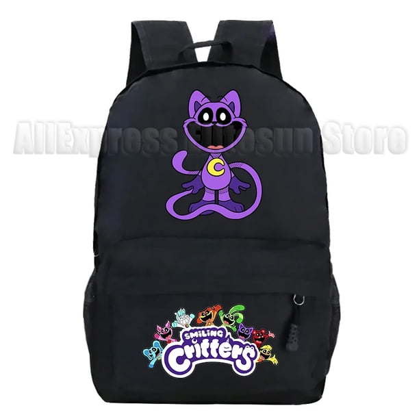 Smiling Critter Backpacks Catnap Dogday Kids School Bag Boys Girls Back to School Student Book Bag Laptop Mochila Teens Knapsack