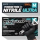 thumbnail image 1 of Guantes desechables Beastek de nitrilo, 8 mil, sin polvo, negros, 50 unidades, 1 of 7