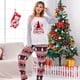 thumbnail image 2 of Pijamas navideños familiares, pijamas clásicos navideños a cuadros con diseño de árbol de Navidad para combinar con la familia, conjunto navideño para padres e hijos., 2 of 5