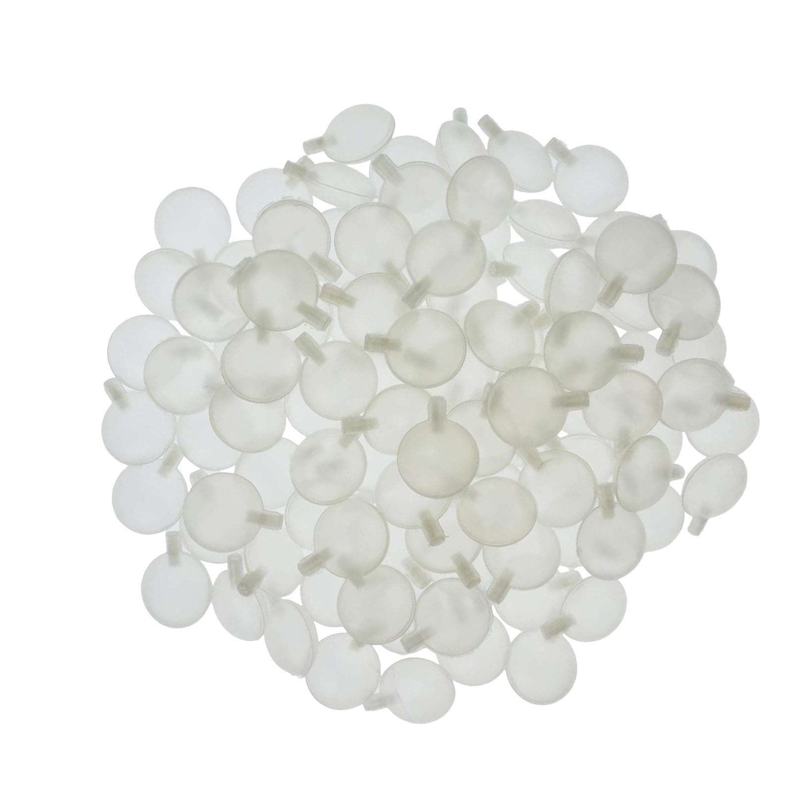 Magideal - 50 Uds Juguete Chirriador De Felpa Chirriador Pequeño Zapato Resistente Silbato Juguete Fabricante De Ruido Inserto Para Niños Bebé Perro Chirriante J 30 Mm X 40 Mm