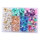 thumbnail image 5 of Cuentas de arcilla de 6 rejillas, cuentas espaciadoras redondas planas para hacer pulseras, juego de manualidades con cuentas de letras DIY para niñas y niños, suministros para Multicolor, 5 of 5