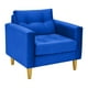thumbnail image 2 of Sofa Retro 1c Felpa 01 Azul Rey, 2 of 6