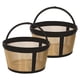 thumbnail image 1 of Filtro de café Hongliang reutilizable de 4 tazas, paquete de 2, acero inoxidable, 1 of 7
