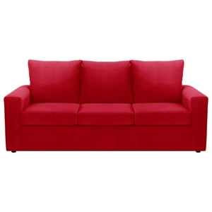 Bodevir - Sofa Kendy 3Cg Felpa 30 Rojo