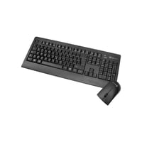 Klip Xtreme - Kit Teclado Y Mouse Inspire Rf Inalámbrico Qwerty Negro Negro Talla Única