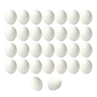 Magideal - Huevos De Pascua Diy, Huevos Realistas, Decoración De Fiesta, Manualidades, Suministros De Actividades, Regalo De Pascua, Decoración De Pascua, Huevos Blanco 30Cps