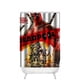 thumbnail image 1 of Cortina de ducha de Deadpool con ganchos (91 x 183 cm), 1 of 3