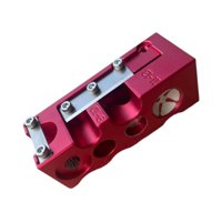 Magideal - Herramienta De Billar Accesorio Reparador Para Puntas De Taco Multifuncional Compacto Con Diseño Ergonómico Adecuado Para Reparaciones Rápidas En El J Rojo