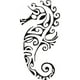 thumbnail image 1 of Decomural Tribal Seahorse Under The Sea WS-17953, 1 of 2