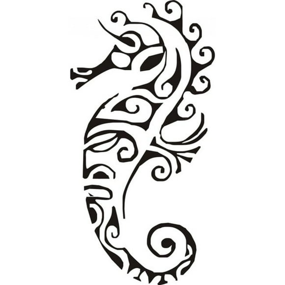 Decomural Tribal Seahorse Under The Sea WS-17953