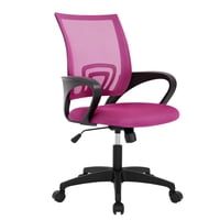 Silla De Oficina Bestoffice Ergonómica Con Respaldo Medio, Giratoria, Color Melocotón