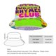 thumbnail image 2 of Rimas Infantiles Sombrero bucket para adultos, gorra de protección solar, sombrero de pescador plegable para viajes al aire libre, pesca y actividades de verano, 2 of 6