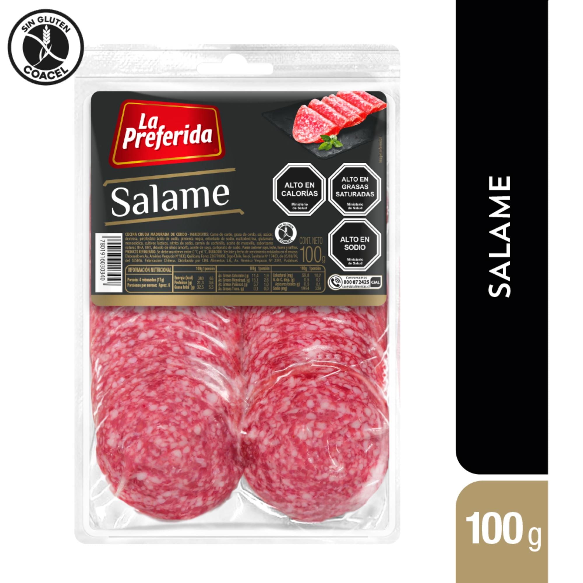 Salame Italiano 100 g La Preferida
