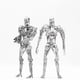 thumbnail image 2 of Figura de acción articulada completa del Endoesqueleto T800 – Terminator, set con piezas intercambiables en caja, 18 cm, 2 of 5