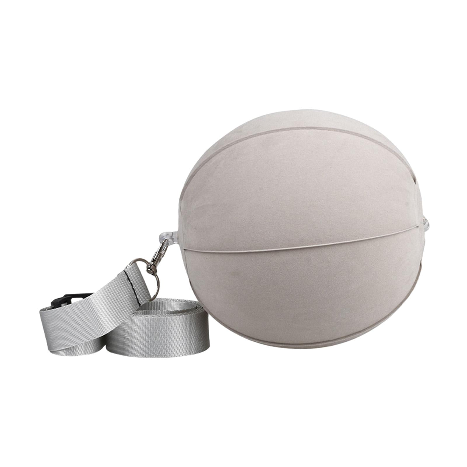 Ioensy - Pelota De Entrenamiento De Swing De Golf, Corrección De Postura De Golf, Pelota De Entrenamiento De Golf Para Hombres Y Mujeres, Gris