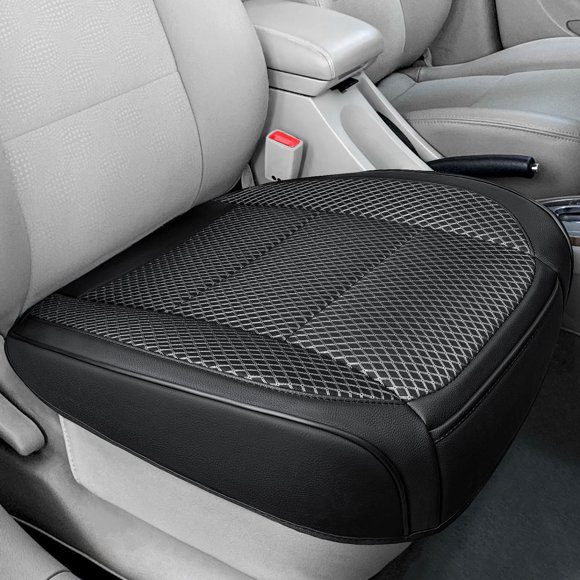 Cobertura de asiento para coche Qinlive ventilada negra - 1 unidad