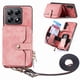 thumbnail image 5 of Funda Tipo Cartera con Correa Cruzada para Xiaomi 14T Protección Contra Golpes Rosa, 5 of 5