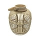 thumbnail image 3 of Candelabro De Bambu Natural Nordico Porta Vela Farol 40 CM, 3 of 8