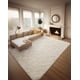 thumbnail image 1 of Alfombra Area Ophanie Upgrade, antideslizante y esponjosa, 200 x 250 cm, color marfil, 1 of 6