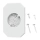 thumbnail image 5 of Accesorios Para Bloques De Montaje De Luces De Revestimiento Bloque De Revestimiento De Vinilo Para Revestimiento De 4 Pulgadas Blanco, 5 of 5