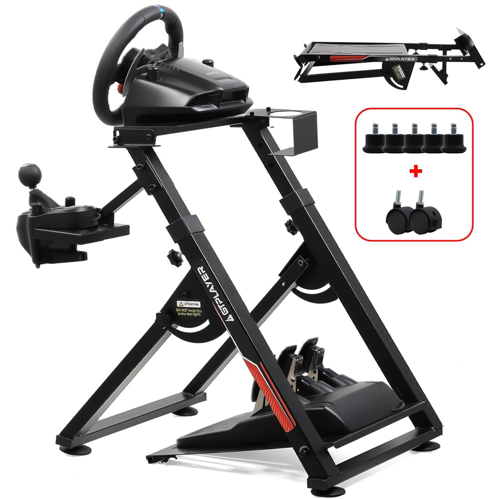 Soporte De Volante Sim Racing Gtplayer Para Logitech G25 G27 G29 G920 G923
