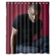 thumbnail image 1 of Cortina de ducha de Justin Timberlake con ganchos (60 x 72 pulgadas), 1 of 3